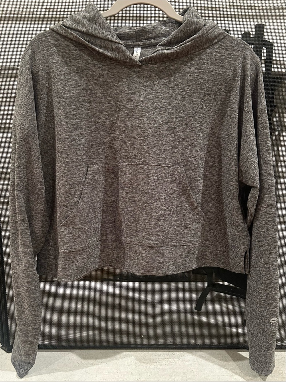 Fabletics Cloud Jersey Cropped Hoodie - Size S